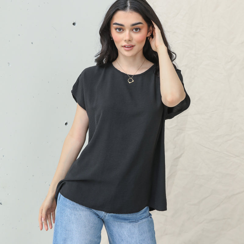 Chiffon Crepe Tee