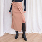 Sweater Wrap Skirt