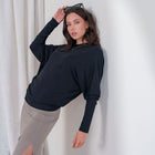 Butter-Soft Drape Knit Top