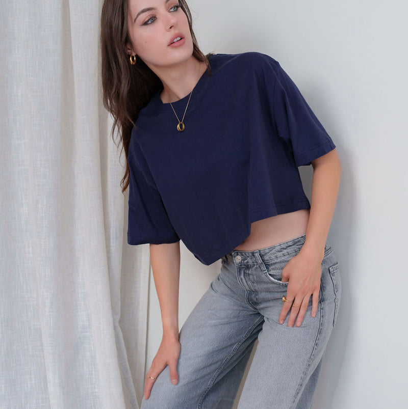 Organic Cotton Crop Tee