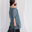 Silk Chiffon T-Shirt