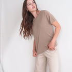 Silky-Soft Classic T-Shirt made of Cupro Fabric