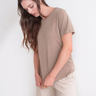 Silky-Soft Classic T-Shirt made of Cupro Fabric