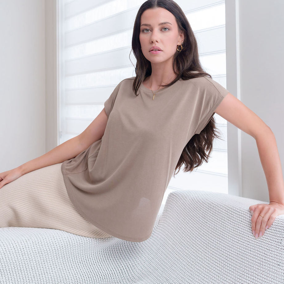 Silky Soft Tee made from Cupro