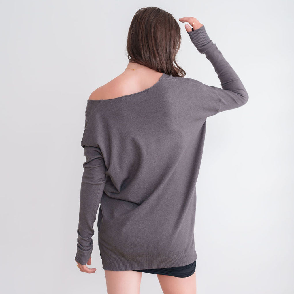 Buttery-Soft Tunic With Front Seam Design