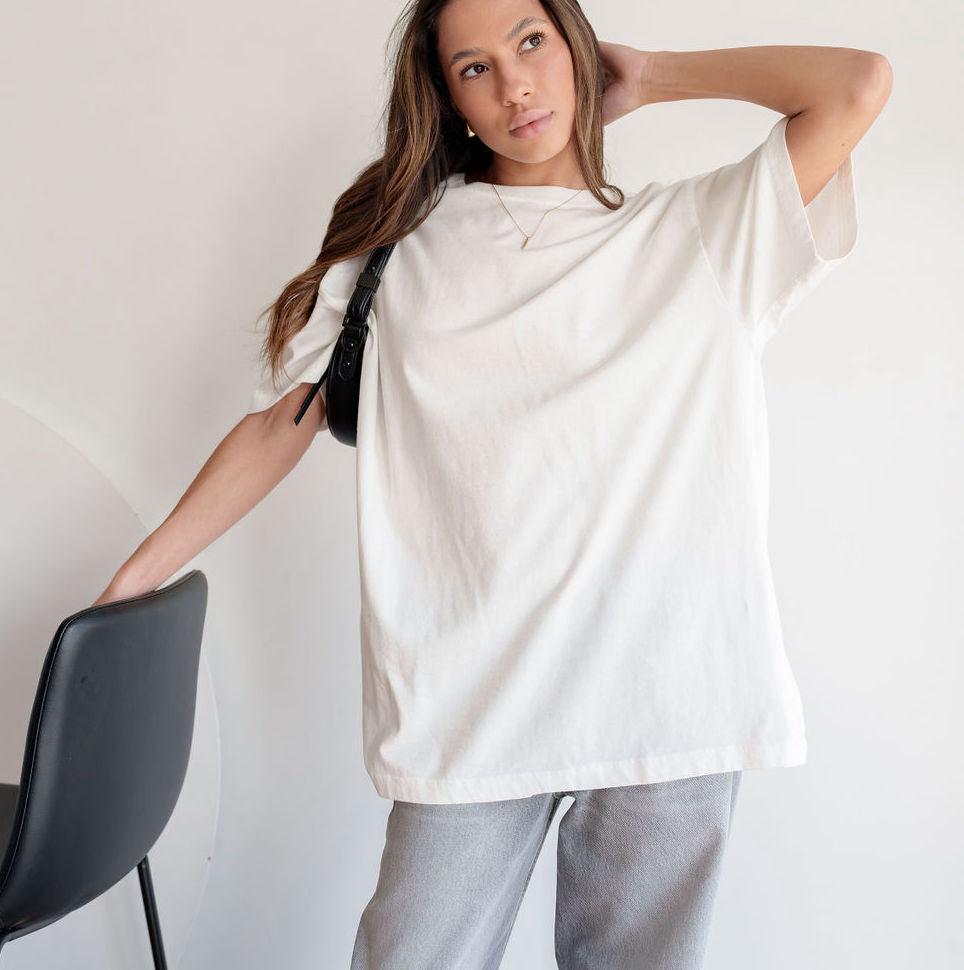 Organic Cotton Oversized Tees