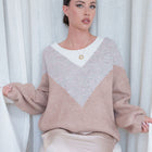 Pastel Geometric Sweater