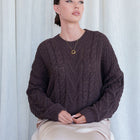 Soft Cable Chenille Sweater