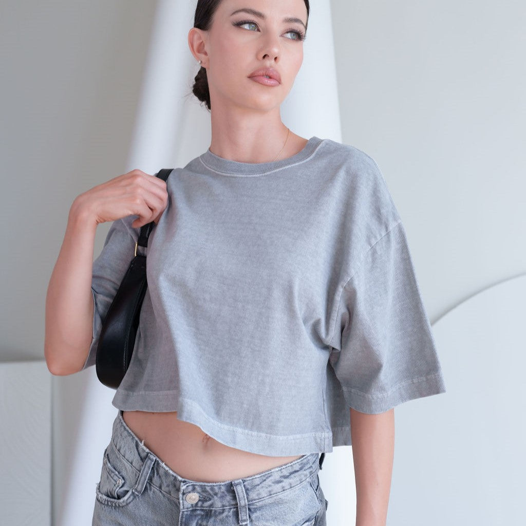 Organic Cotton Crop Tee