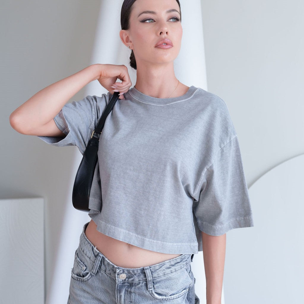 Organic Cotton Crop Tee