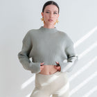 Crop Ribbed Sweater