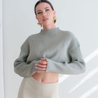 Crop Ribbed Sweater