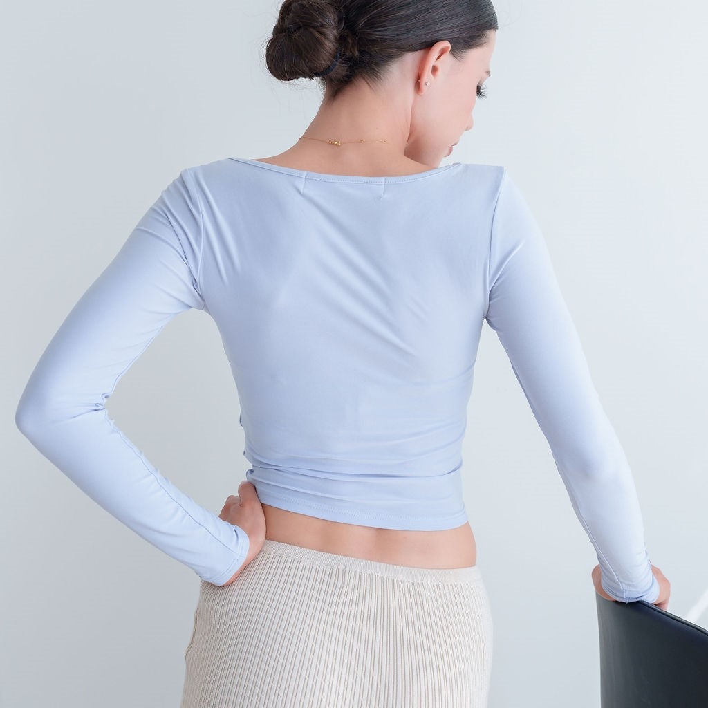 Silky Soft Knit Top in Performance Fabric