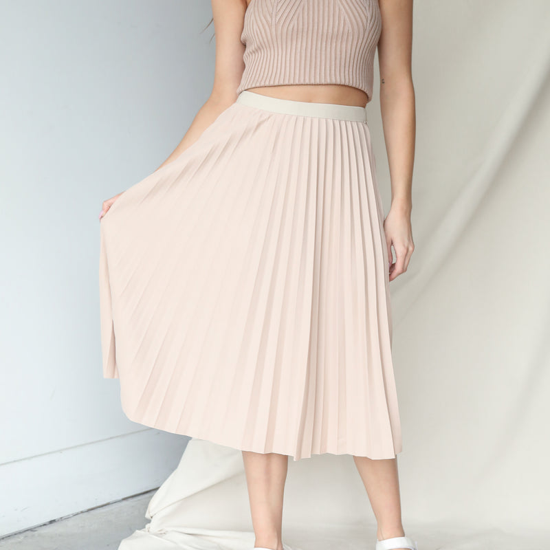 Last One - Pleated Skirt