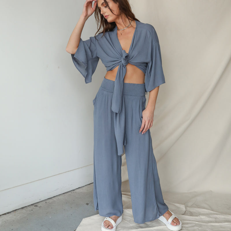 Kimono Pant Set