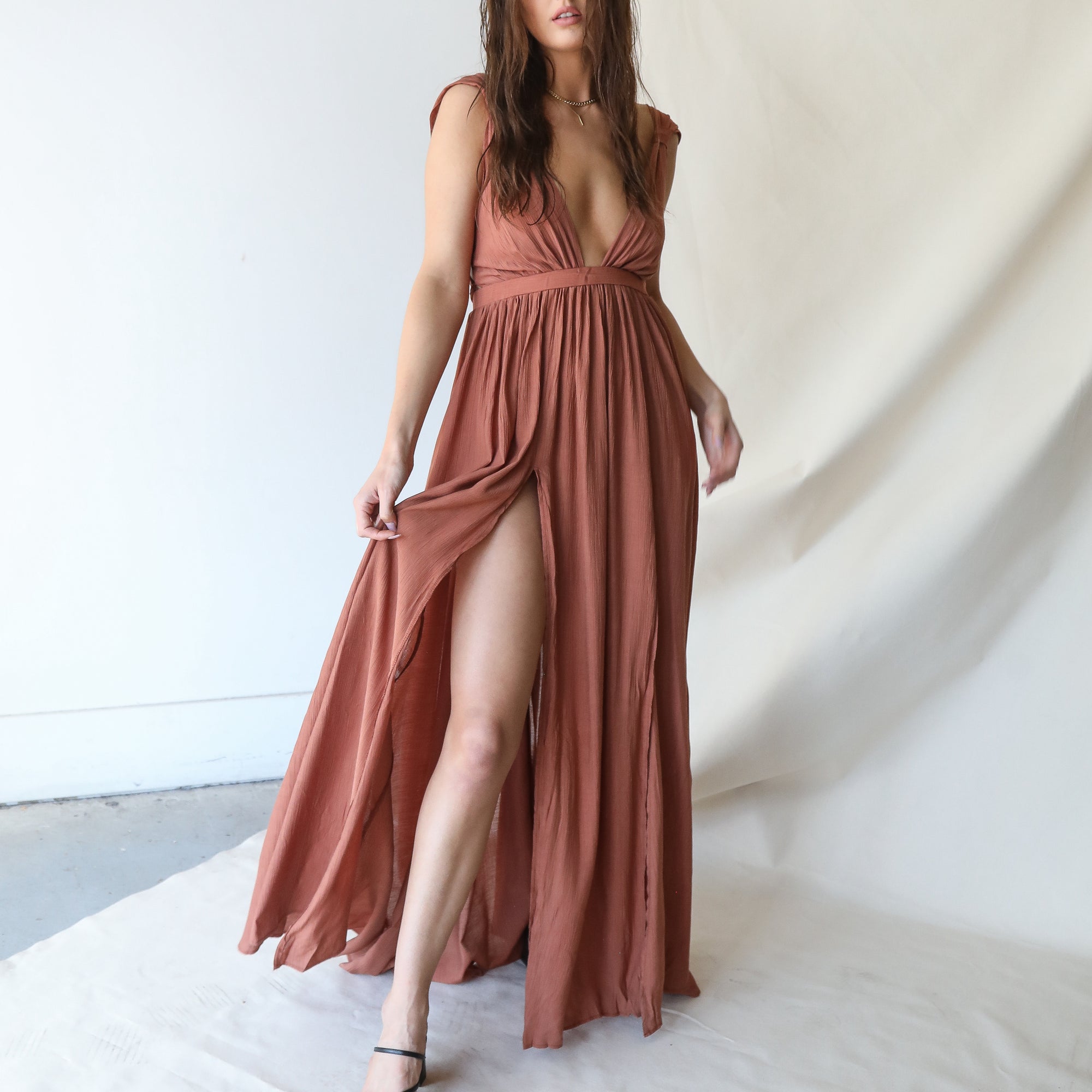 Goddess Strappy Gown