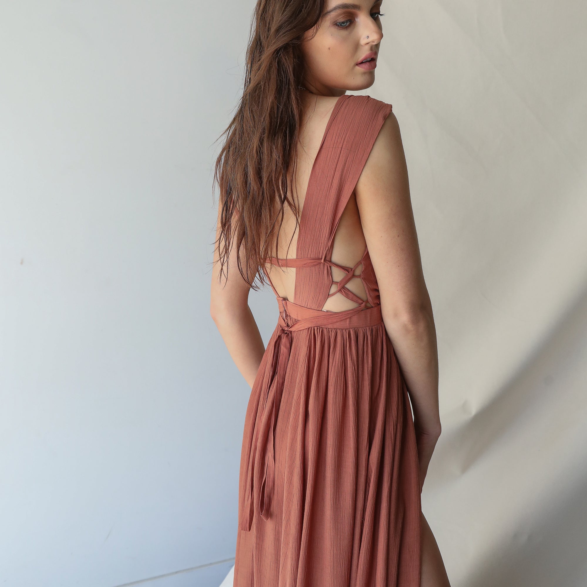 Goddess Strappy Gown