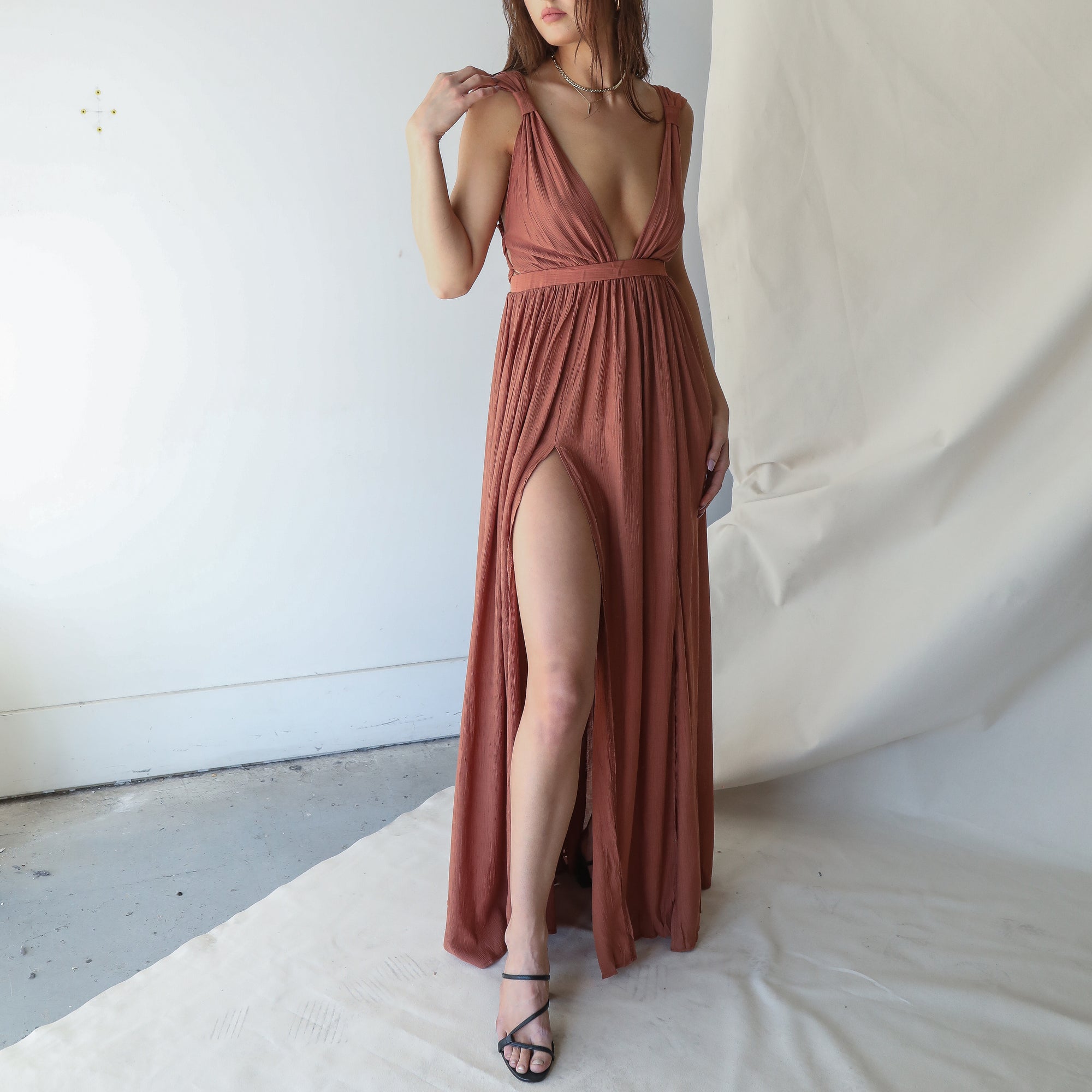 Goddess Strappy Gown