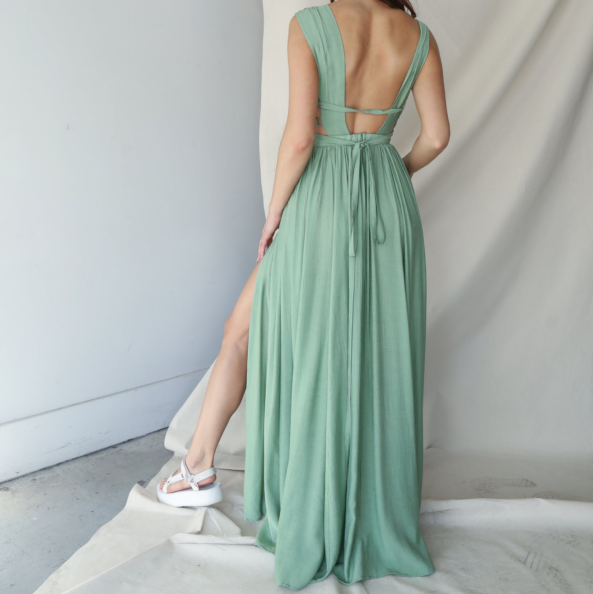 Goddess Strappy Gown