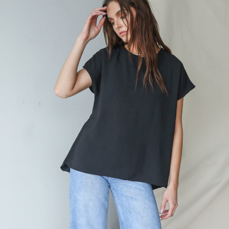 Chiffon Crepe Tee