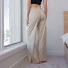 Buttery Soft Knit Pants with Slit Design