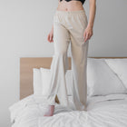 Buttery Soft Knit Pants with Slit Design