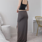 Soft Knit Maxi Skirt