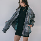 Fuzzy Plaid Shacket