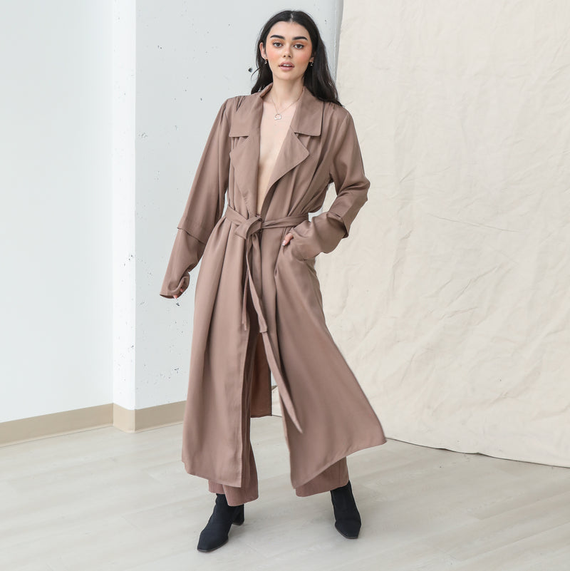 Trench Mauve Jacket