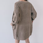 Medium Weight Cable Cardigan