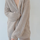 Cotton Cardigan Oversized