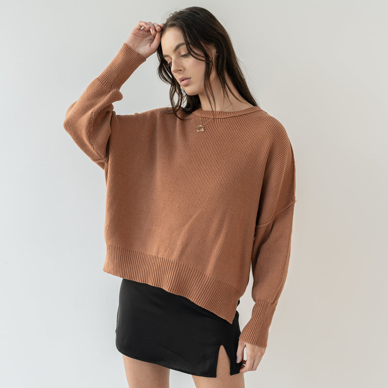 Boyfriend Cotton Sweater