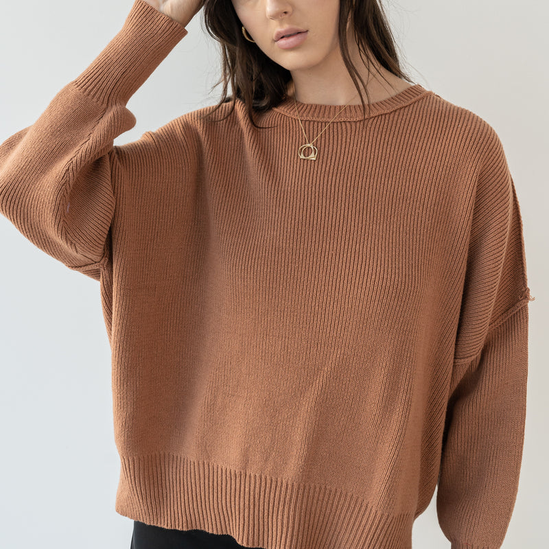 Boyfriend Cotton Sweater