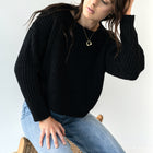 Last One! Plain Chenille Soft Knit Sweater