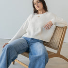 Plain Chenille Soft Knit Sweater