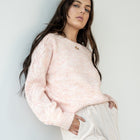 Speckled Blush Sweater