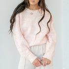 Speckled Blush Sweater