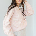 Speckled Blush Sweater