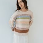 Stripe Sweater In Pastels