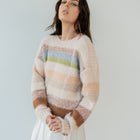 Stripe Sweater In Pastels