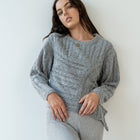 Asymmetric Hem Sweater