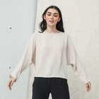 Long Sleeve Chiffon Blouse