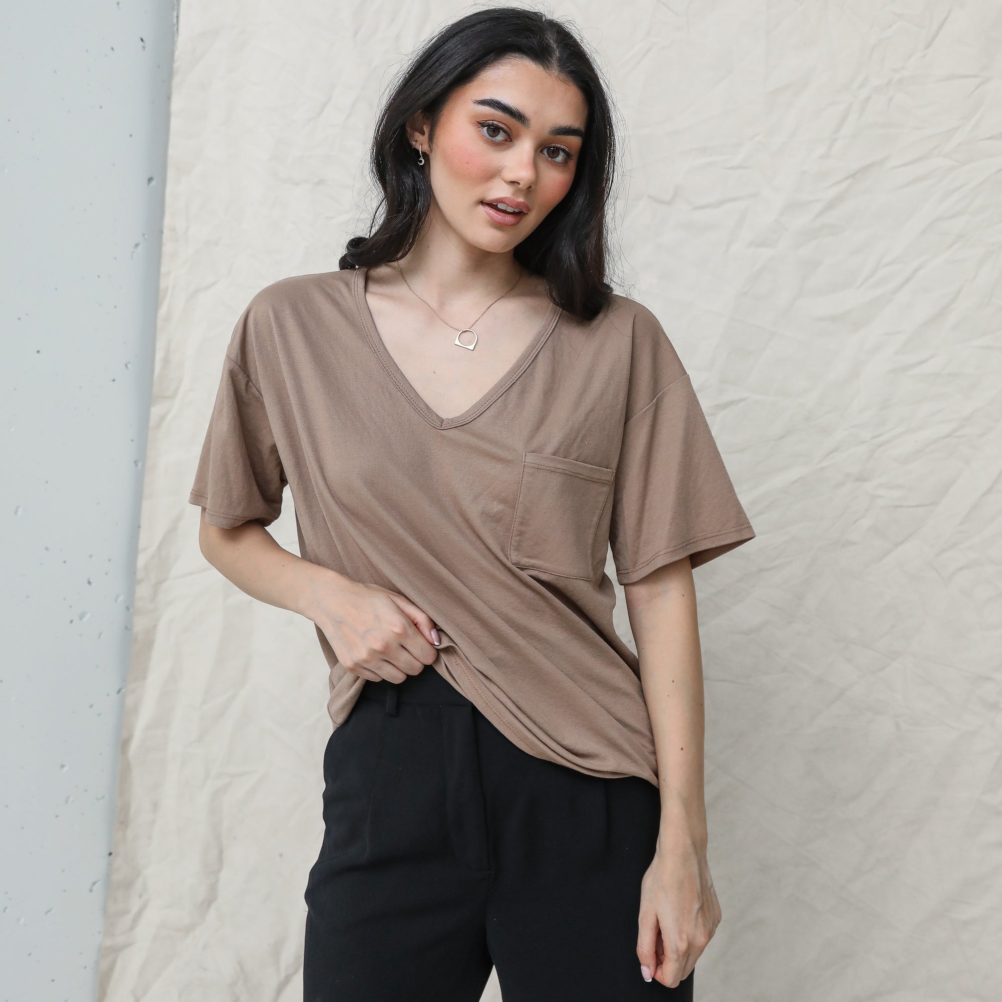 Last One - Structured Cotton Tee