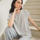 Chiffon Crepe Tee