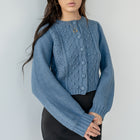 Almost Gone - Periwinkle Button Up Cardigan