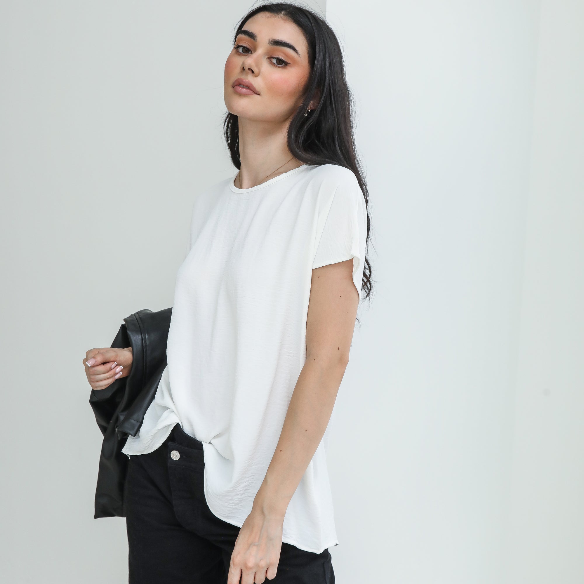 Chiffon Crepe Tee