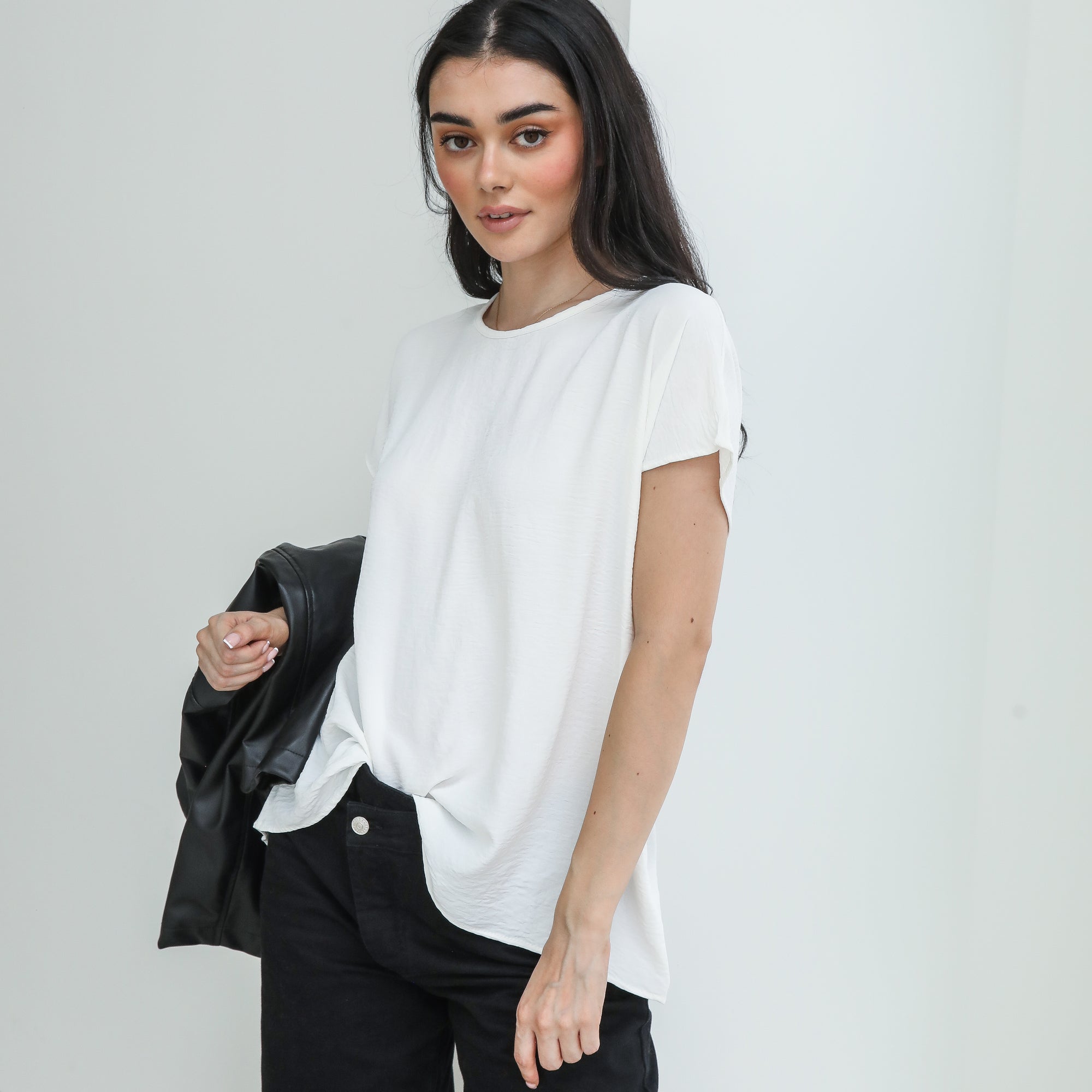 Chiffon Crepe Tee