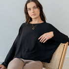 Long Sleeve Chiffon Blouse