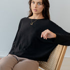 Long Sleeve Chiffon Blouse