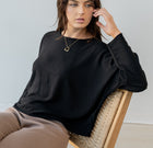 Long Sleeve Chiffon Blouse